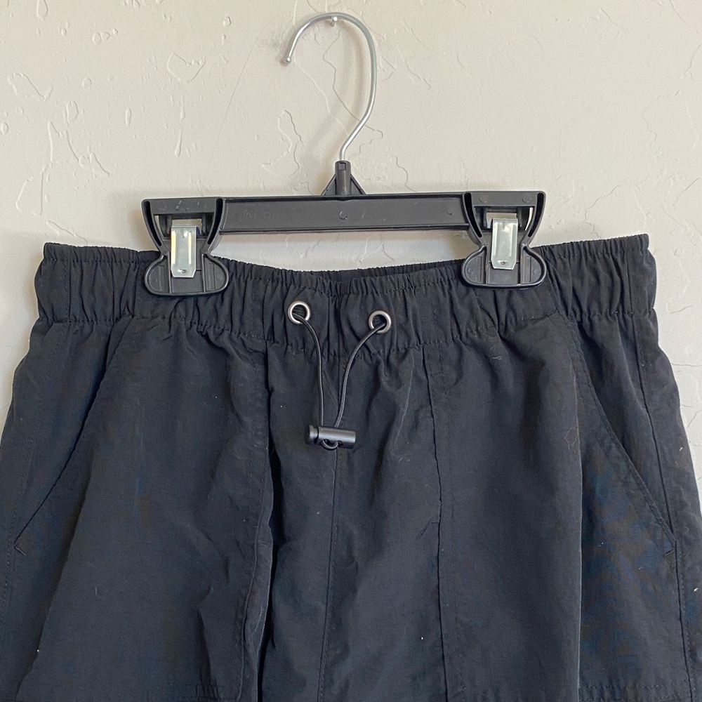 Junior Black Cargo parachute pants - Picture 2 of 6